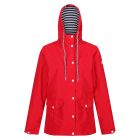 Bayarma Showerproof Hooded Jacket in Red