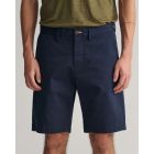 Hallden Twill Shorts in Navy