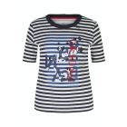 Nautical Multi Patterned T-Shirt in Navy