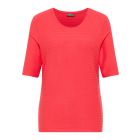 Plain Short Sleeve T-Shirt in Red