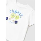 Graphic T-Shirt Citrusly Cool in White