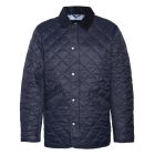 Mod Chelsea Quilted Jacket in Navy