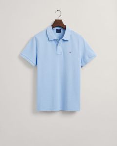 The Original Pique Short Sleeve Polo Shirt in Lt Blue