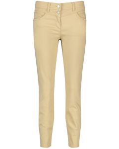Leisure Cropped Trousers in Beige