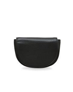 Ladies Small Rie Clutch Bag in Black