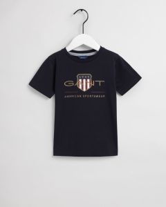 Archive Shield Short Sleeve T-Shirt in Navy