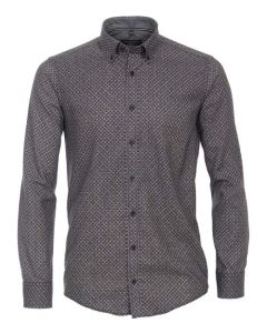 Patterned Leisure Shirt in Blue