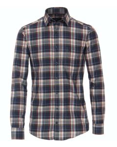 Kent Leisure Check Shirt in Blue
