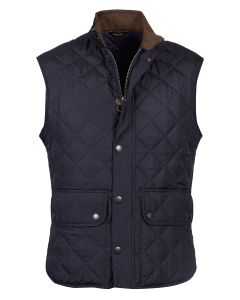Lowerdale Quilted Gilet in Navy