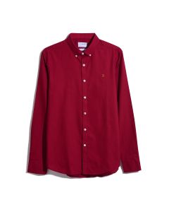 Brewer Long Sleeve Shirt in Red