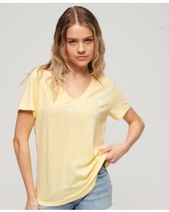 Studios Slub T-Shirt in Yellow