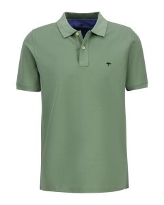 Basic Polo Shirt in Green