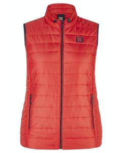 Lightweight Padded Gilet in Red