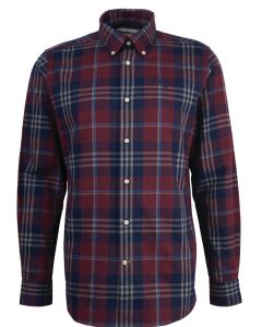 Edgar Checked Tailor Shirt in Red