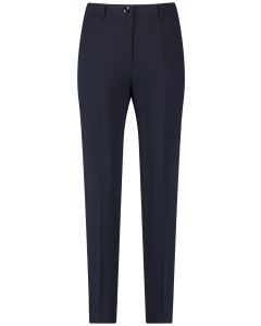 Smart Wear Tapered Trousers in Navy