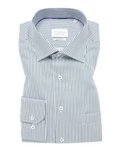 Striped Coort Fit City Shirt in Green