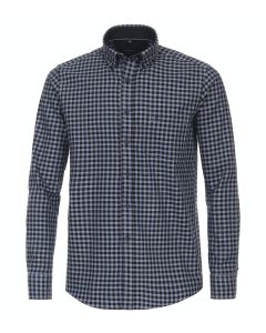 Leisure Check Shirt in Blue