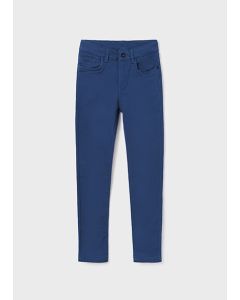 Soft Casual Trousers in Dk Blue