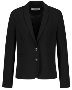 Short Fitted Jacket in Black
