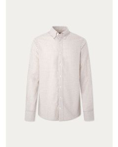 Brushed Gingham Shirt in Two Tone