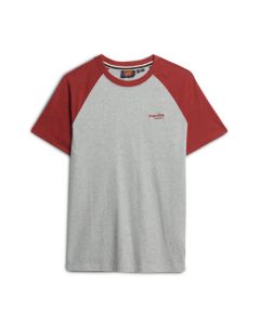 Essential Baseball T-Shirt in Grey