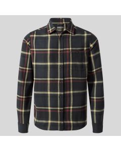 Wald Check Shirt in Navy