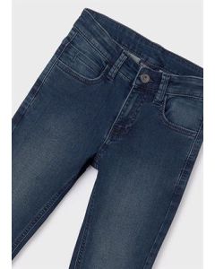 Boys Soft Denim Jeans in Blu Denim