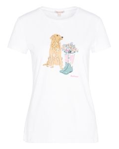 Rowen Welly Boots T-Shirt in White