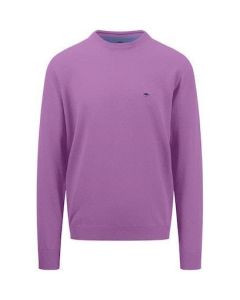 Crew Neck Sweater in Lilac