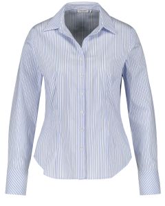 Vertical Stripe Fitted Shirt in 9086