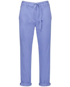Casual Cotton Trousers in Blue