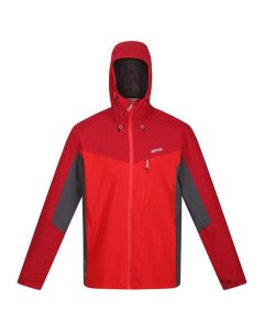 Birchdale Hooded Outdoor Active Jacket in ChinRed/DkRd