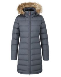 Deep Cover Parka Womens in Steel